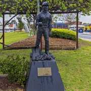 Miners Statue at Rotary Park in Kurri Kurri