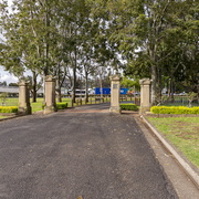 John Gillies memorial gates at Maitland Park