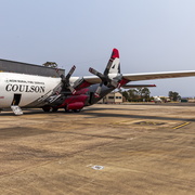 Coulson Aviation (N134CG) Lockheed EC-130Q Hercules at HMAS Albatross